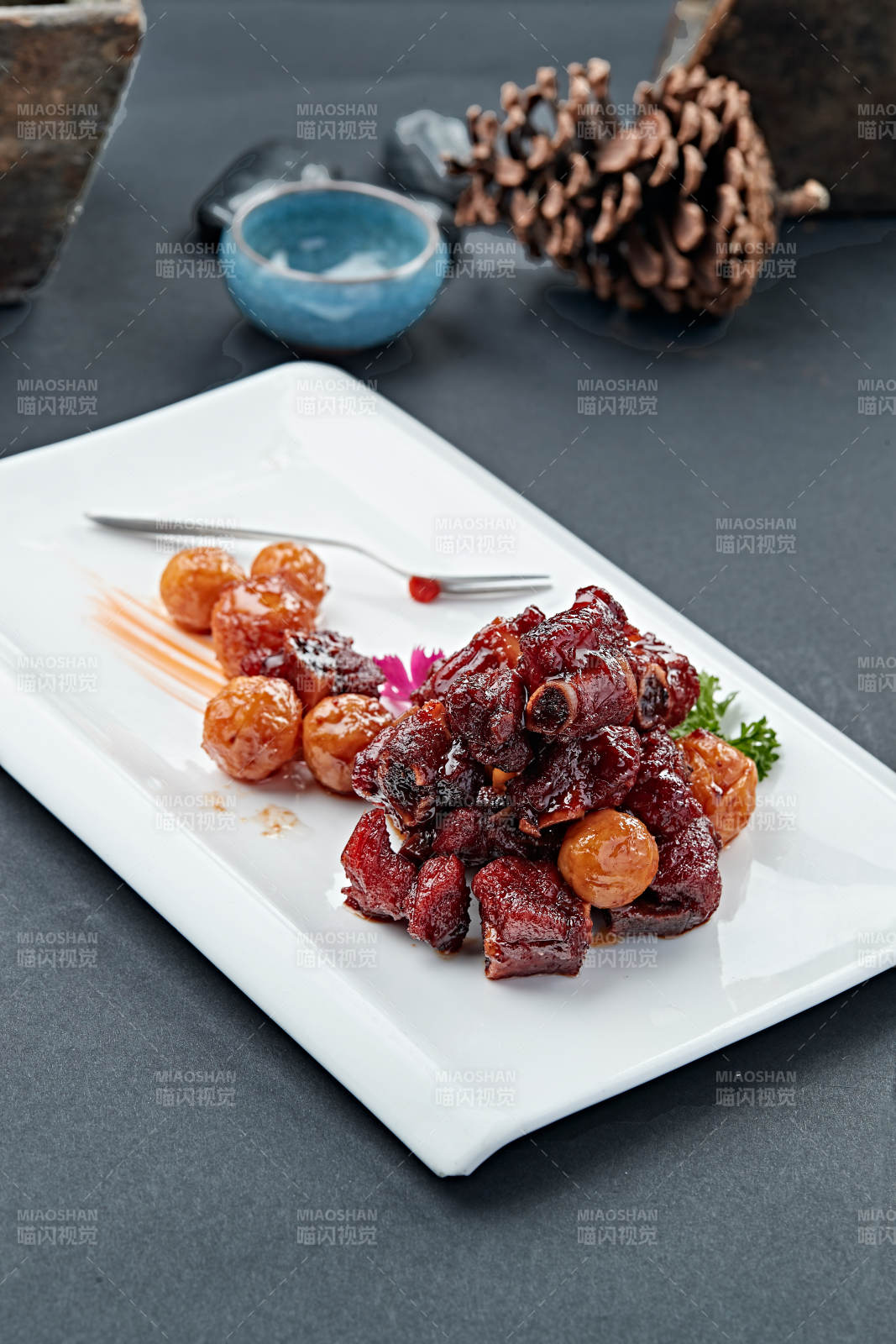 广式蜜汁叉烧小排骨图片