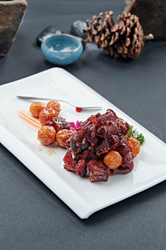 广式蜜汁叉烧小排骨图片