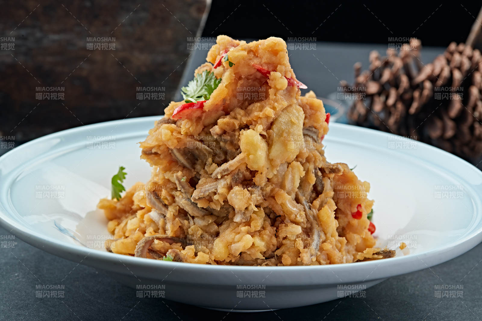 土豆泥酸菜猪肚丝图片