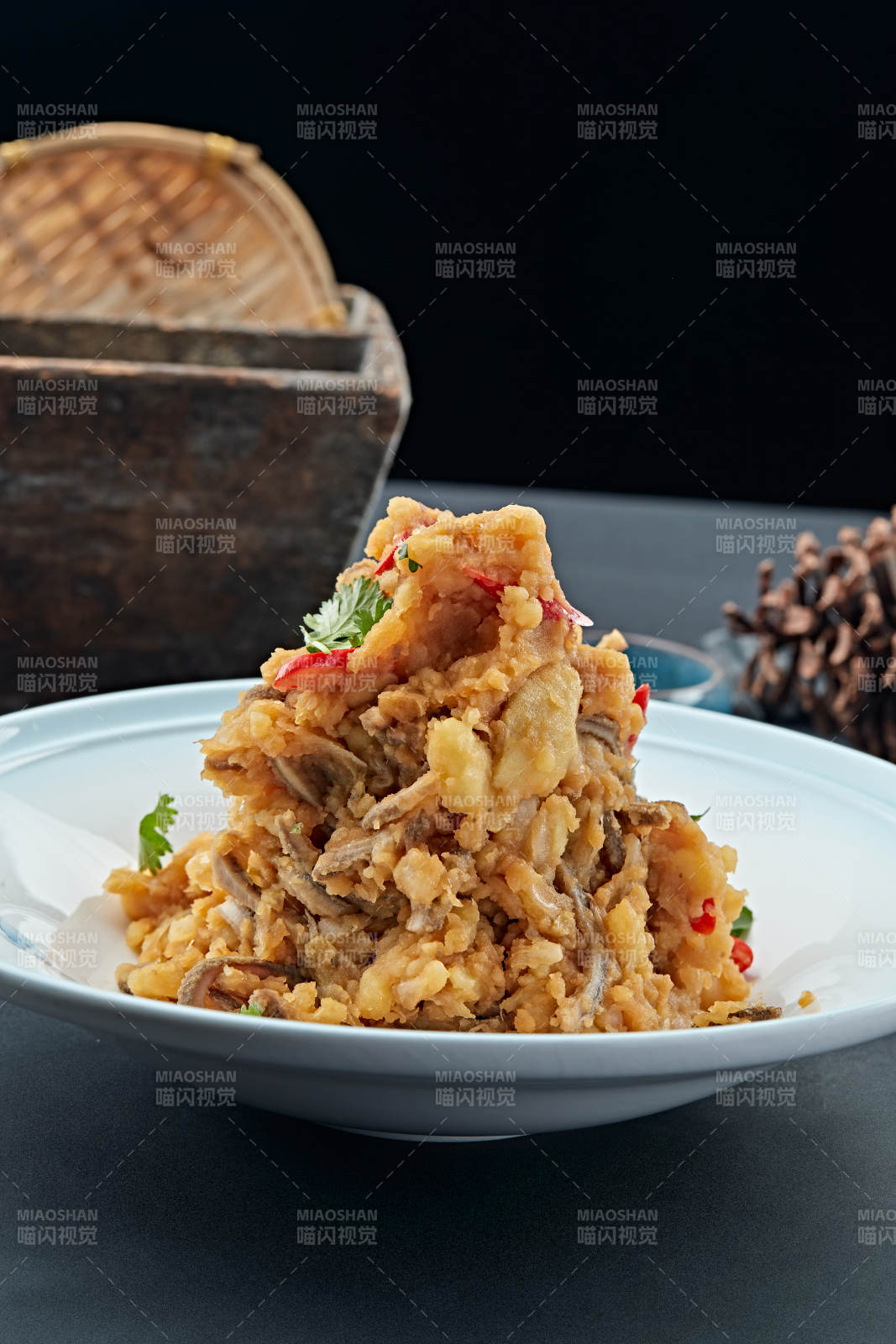 土豆泥酸菜猪肚丝图片