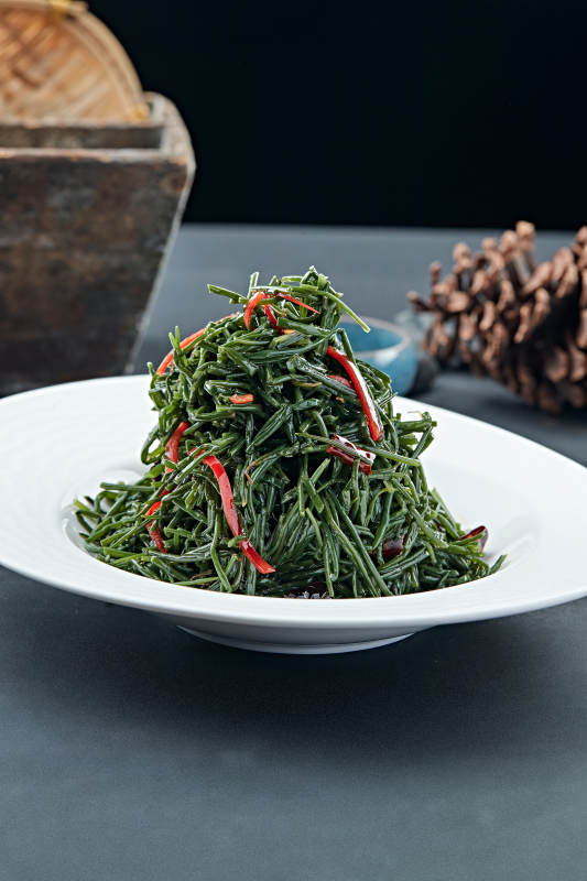 香油拌沙葱图片