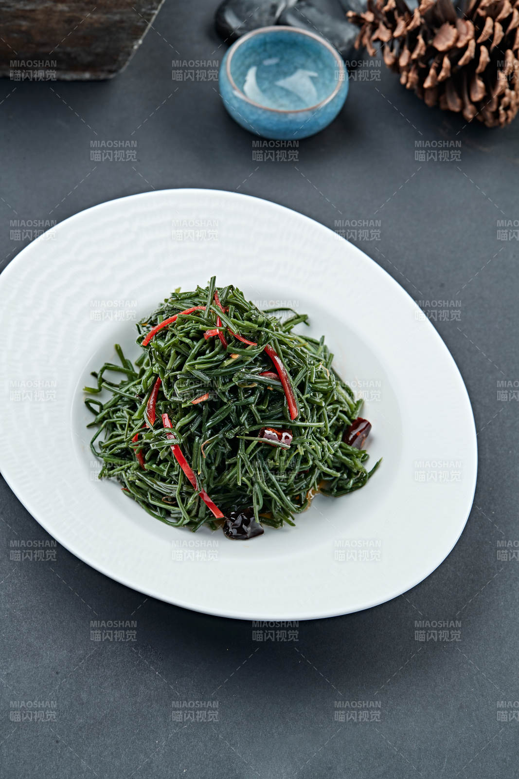 香油拌沙葱图片