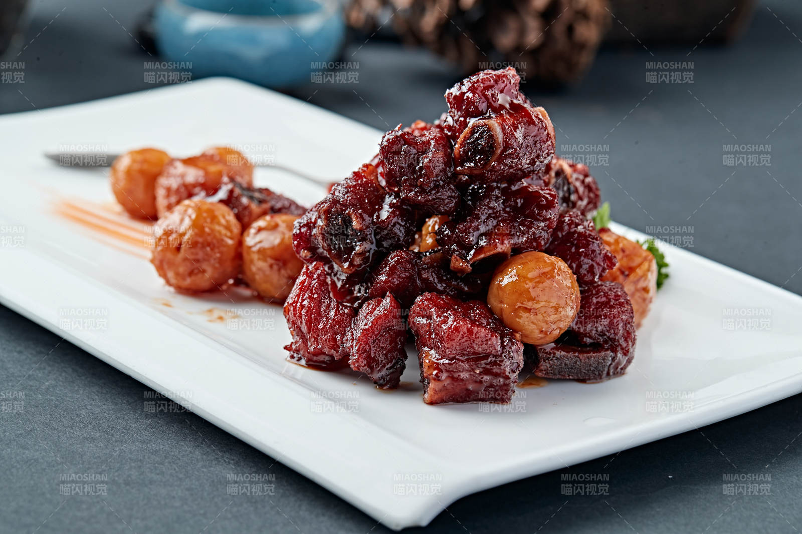 广式蜜汁叉烧小排骨图片