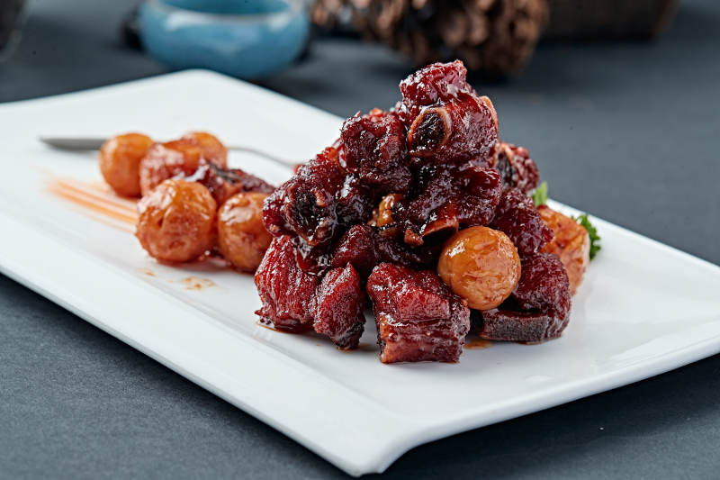 广式蜜汁叉烧小排骨图片