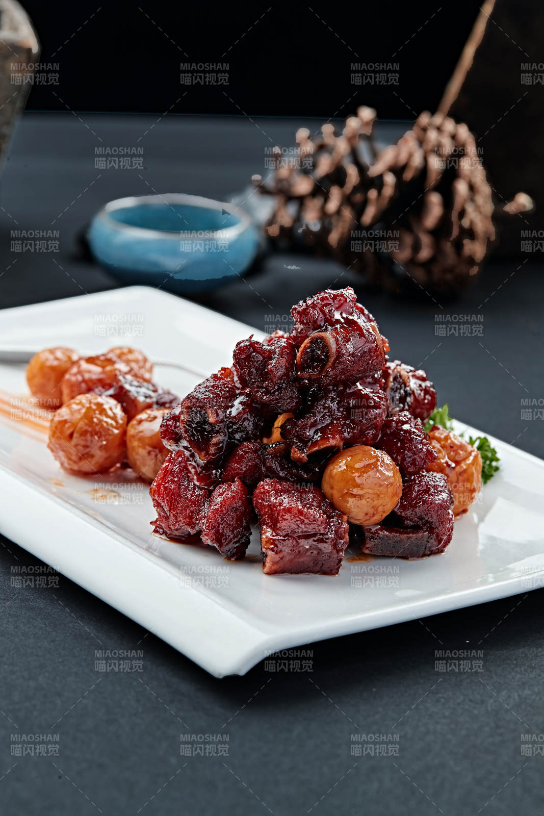 广式蜜汁叉烧小排骨图片