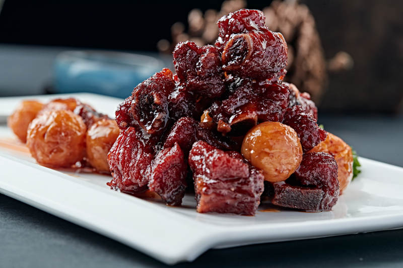 广式蜜汁叉烧小排骨图片