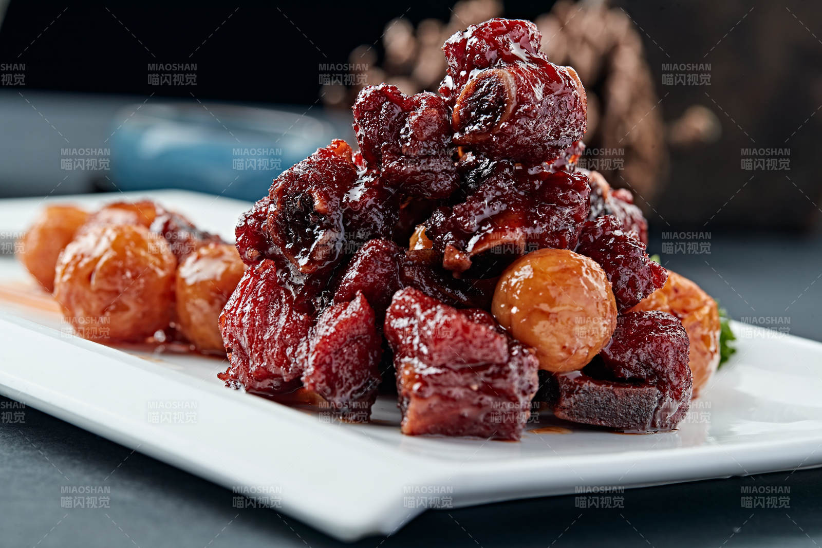 广式蜜汁叉烧小排骨图片