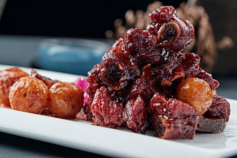 广式蜜汁叉烧小排骨图片