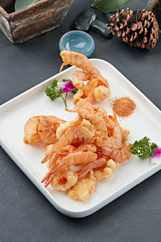 避风塘炸虾图片