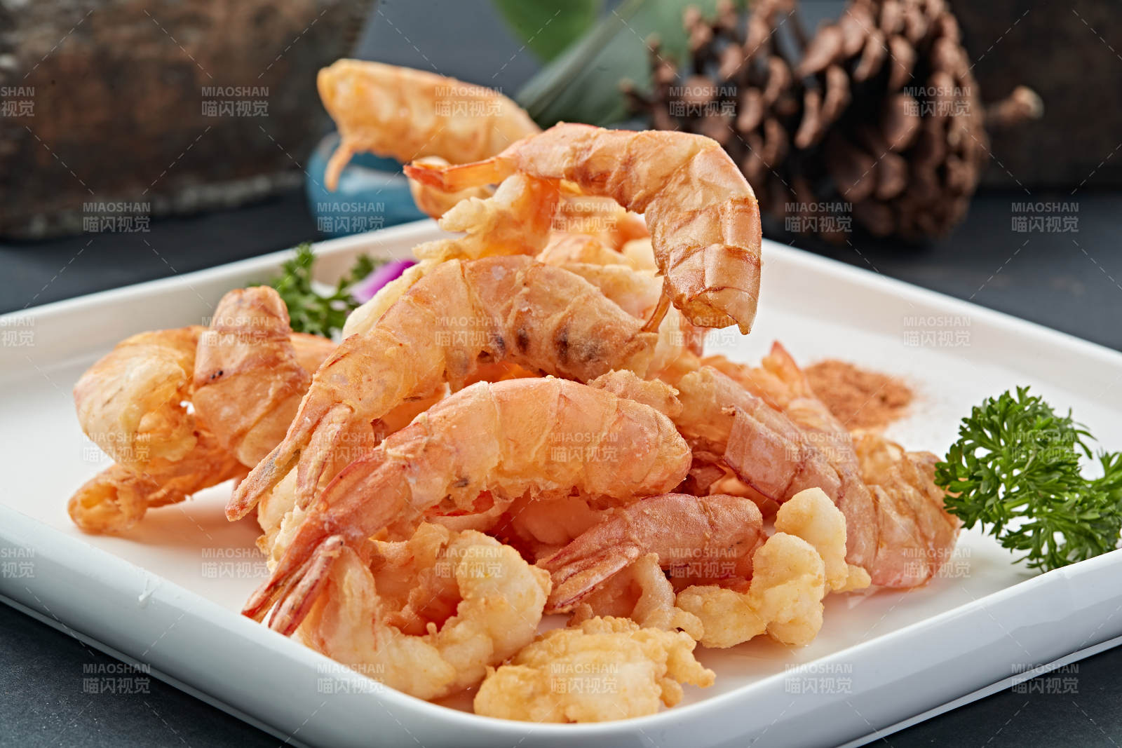 避风塘炸虾图片