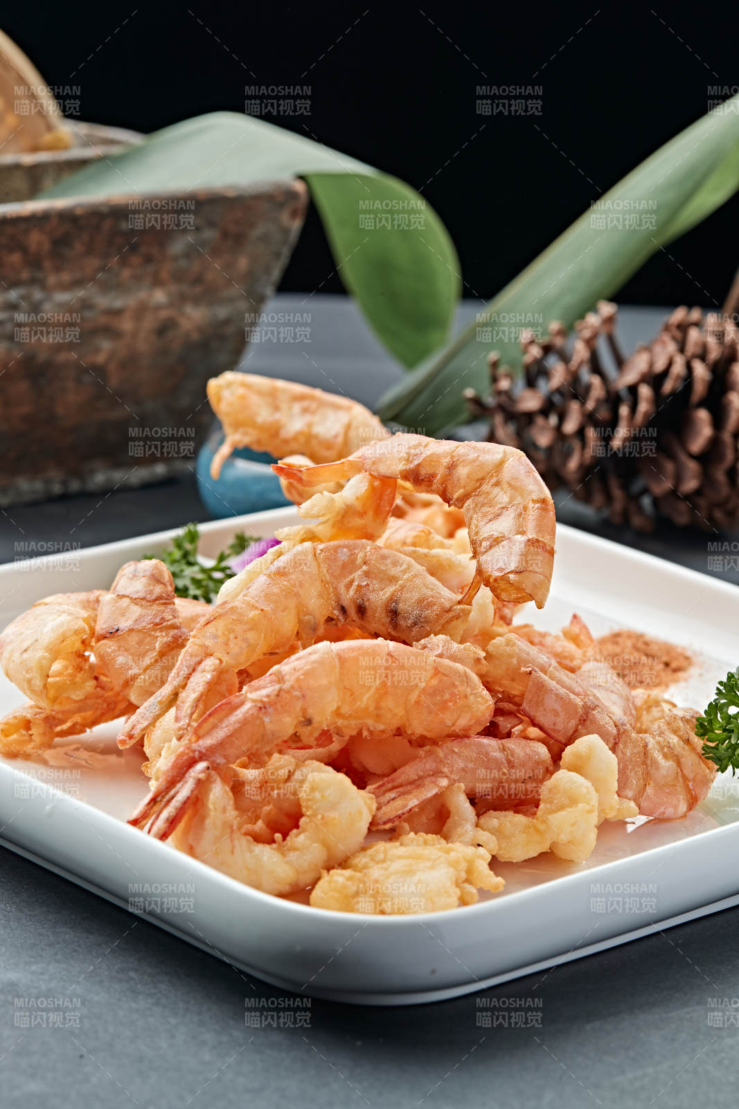 避风塘炸虾图片