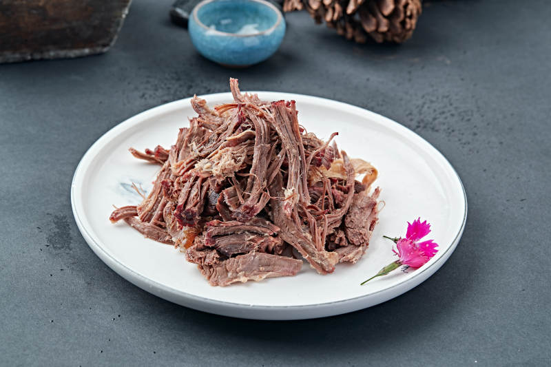 峨嵋手撕驴肉图片