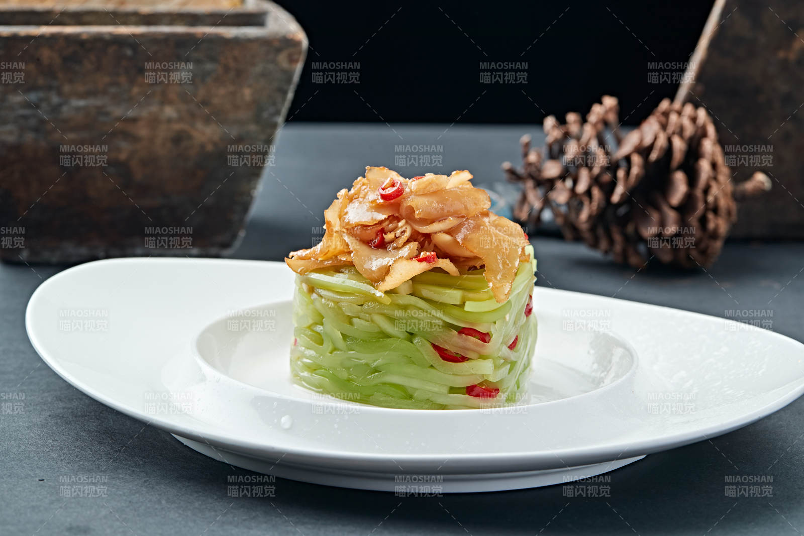 香辣螺片青莴笋条图片