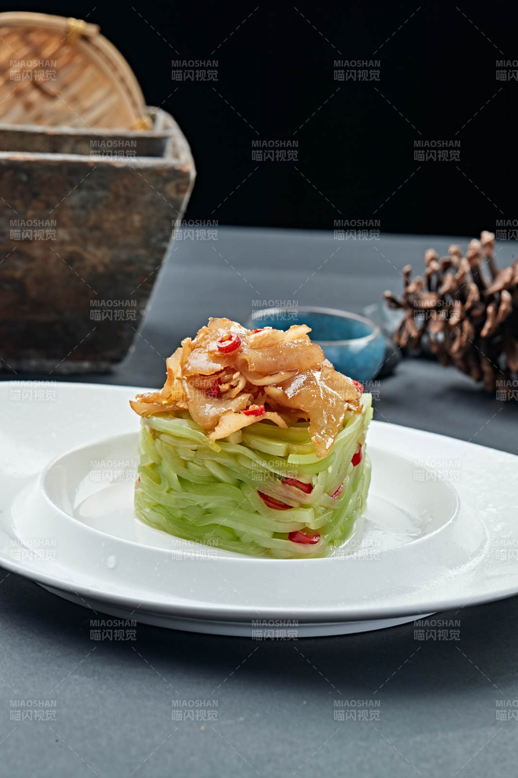 香辣螺片青莴笋条图片