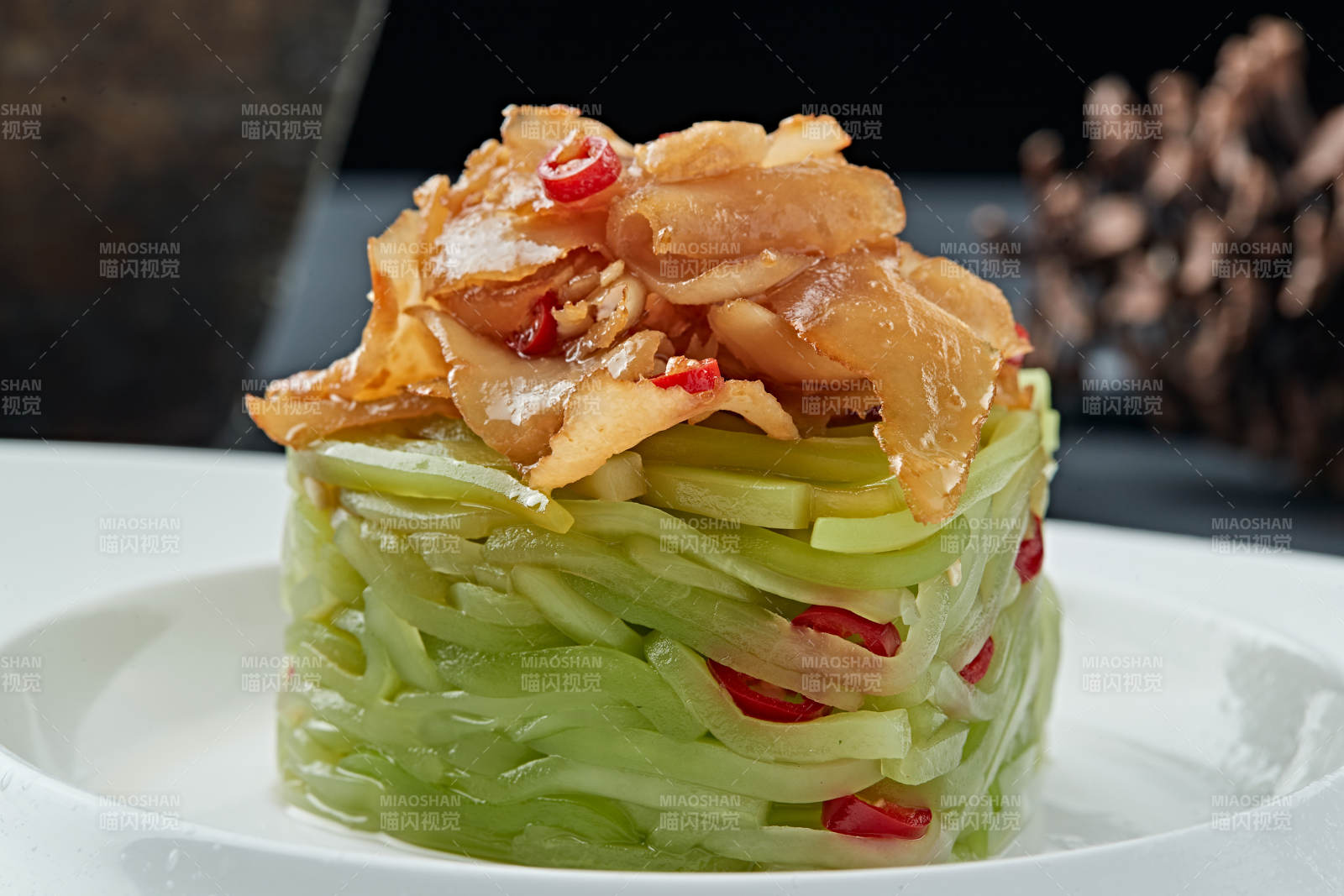 香辣螺片青莴笋条图片