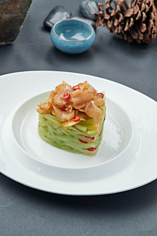 香辣螺片青莴笋条图片