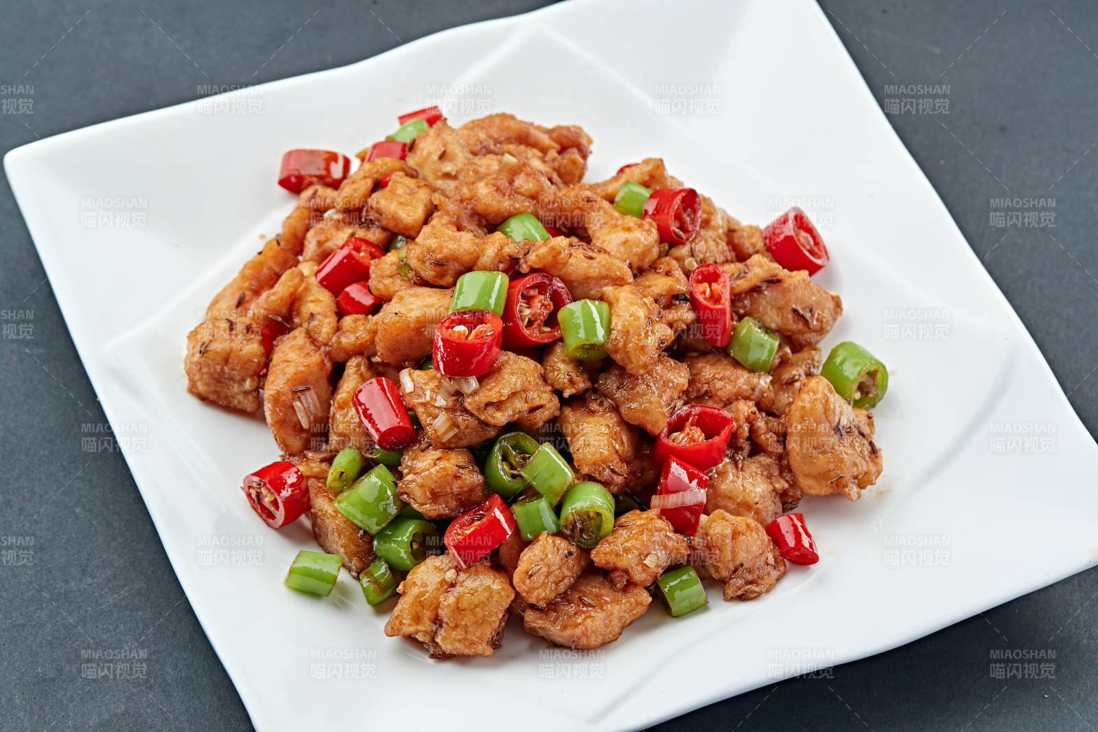 川香辣子鸡丁图片