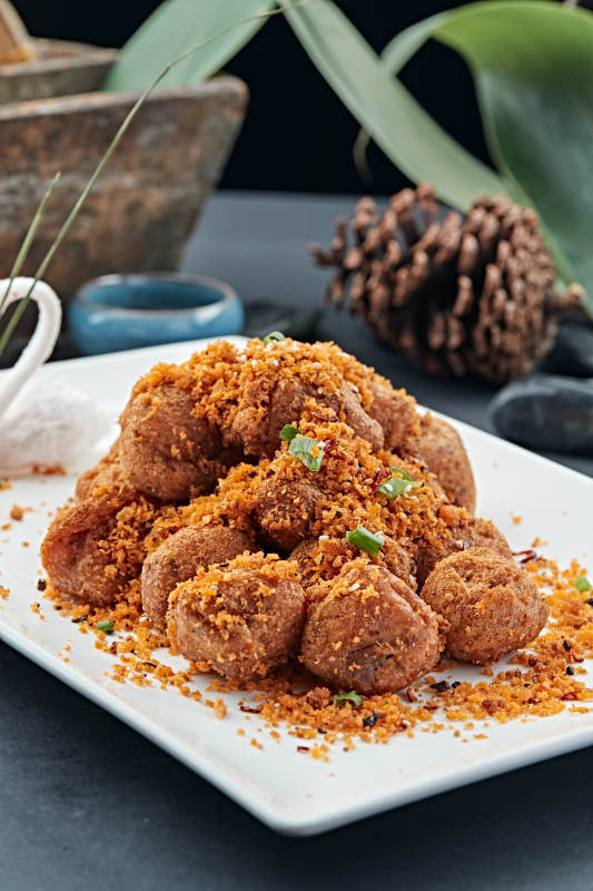 避风塘油炸小羊肉图片