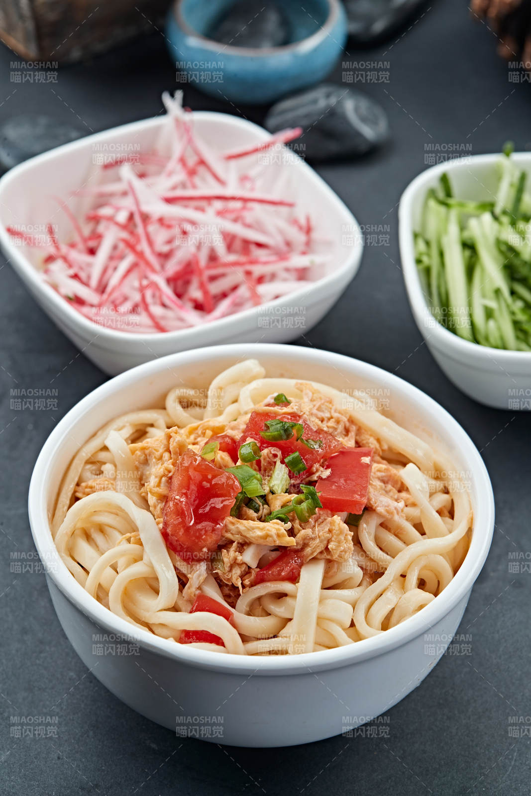 西红柿打卤面图片