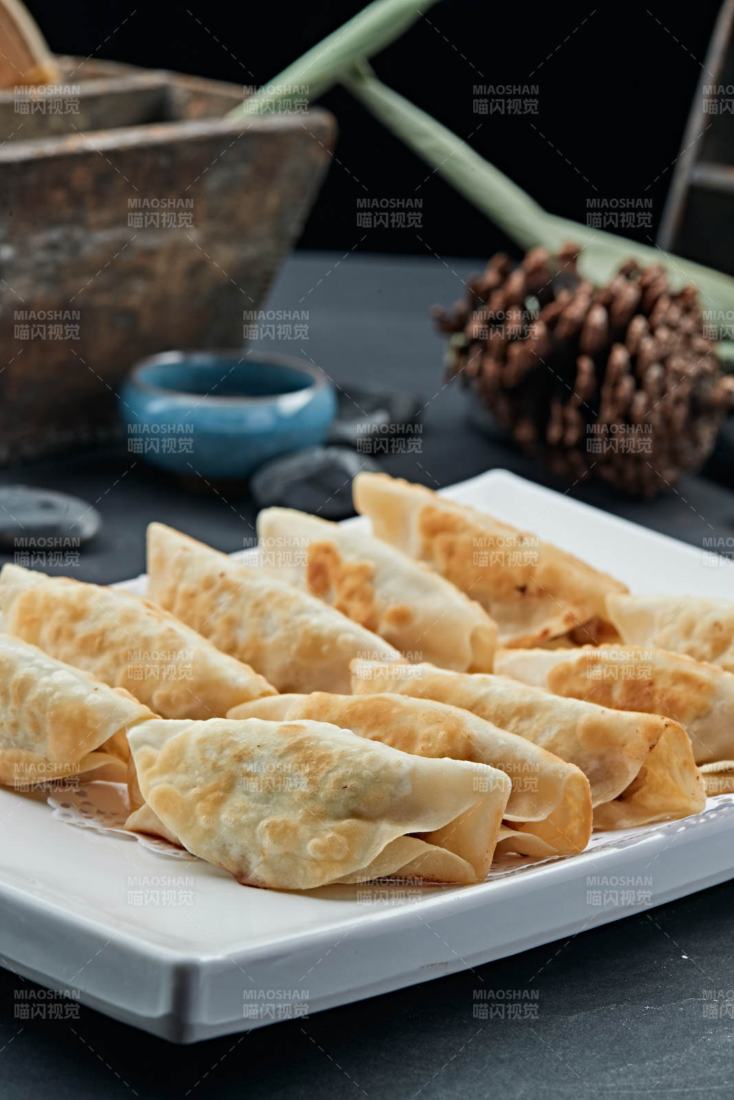 王将水煎饺子图片