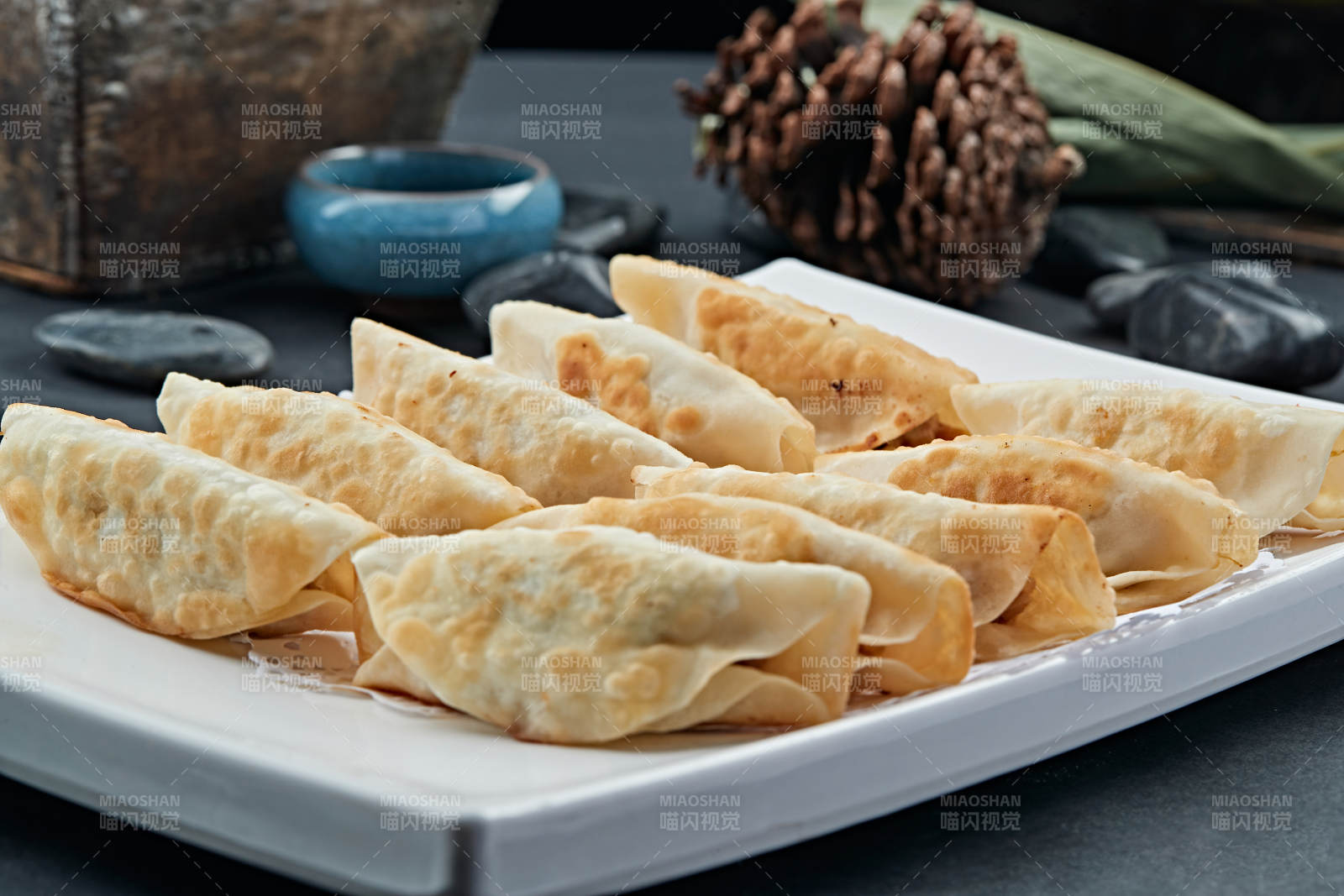 王将水煎饺子图片