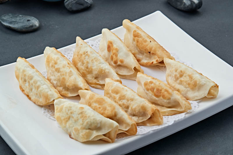 王将水煎饺子图片