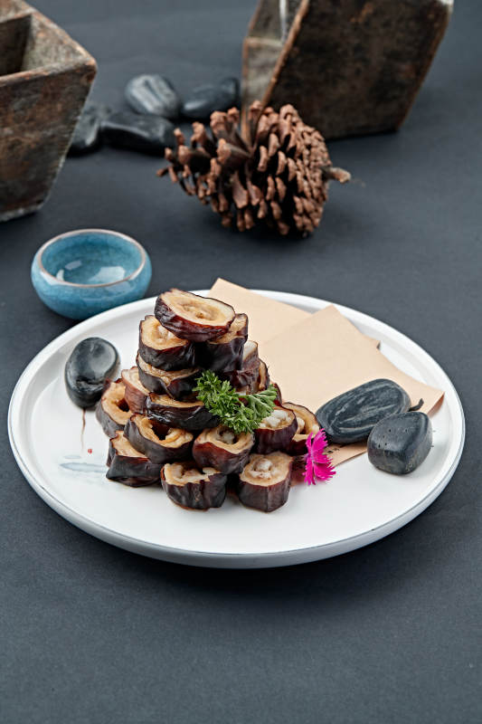 烟熏脆皮肥肠图片