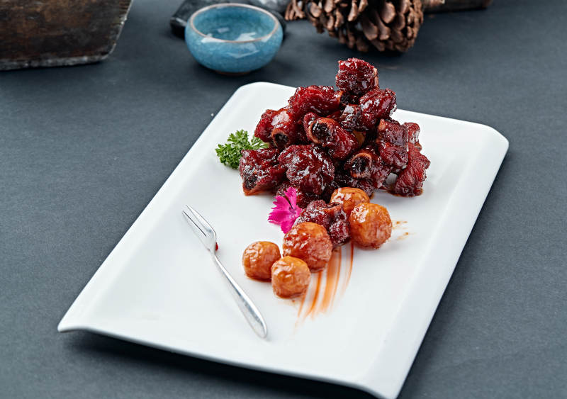 广式蜜汁叉烧小排骨图片