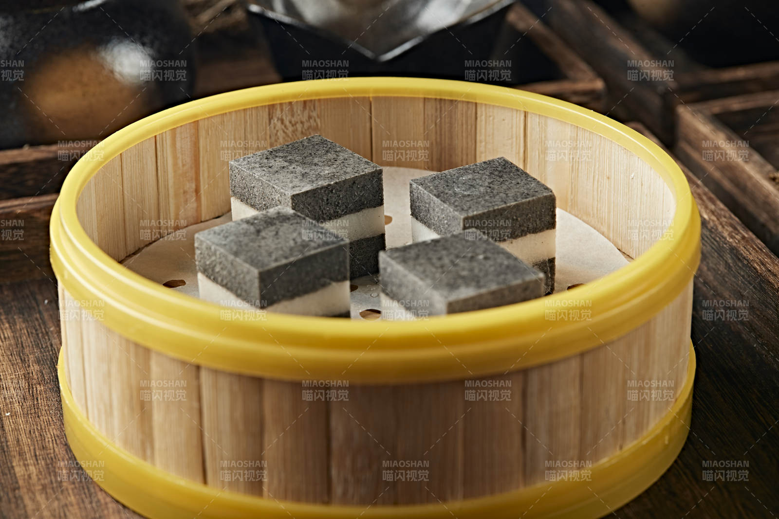 椰蓉芝麻奶香糕图片