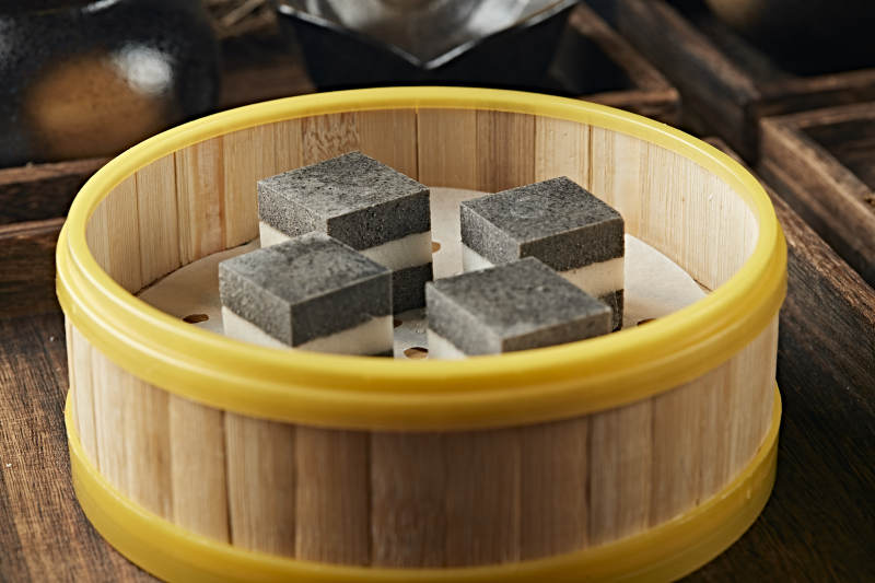 椰蓉芝麻奶香糕图片