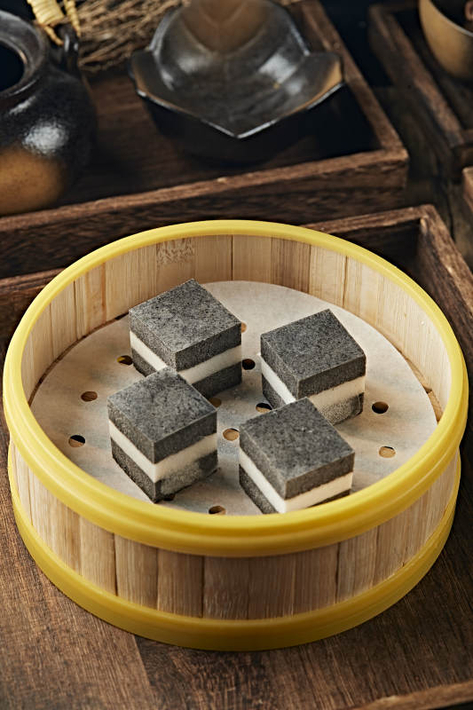 椰蓉芝麻奶香糕图片