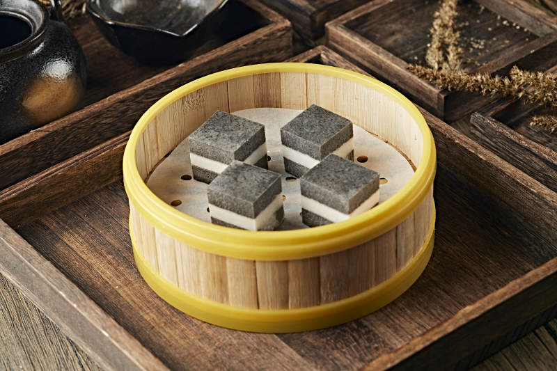 椰蓉芝麻奶香糕图片