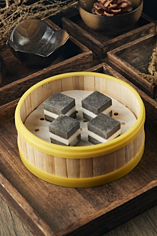 椰蓉芝麻奶香糕图片