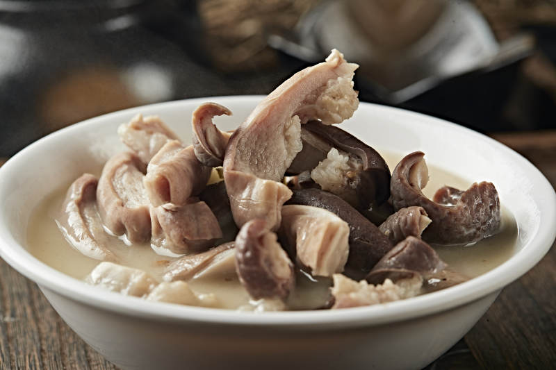 奶香猪肚汤图片