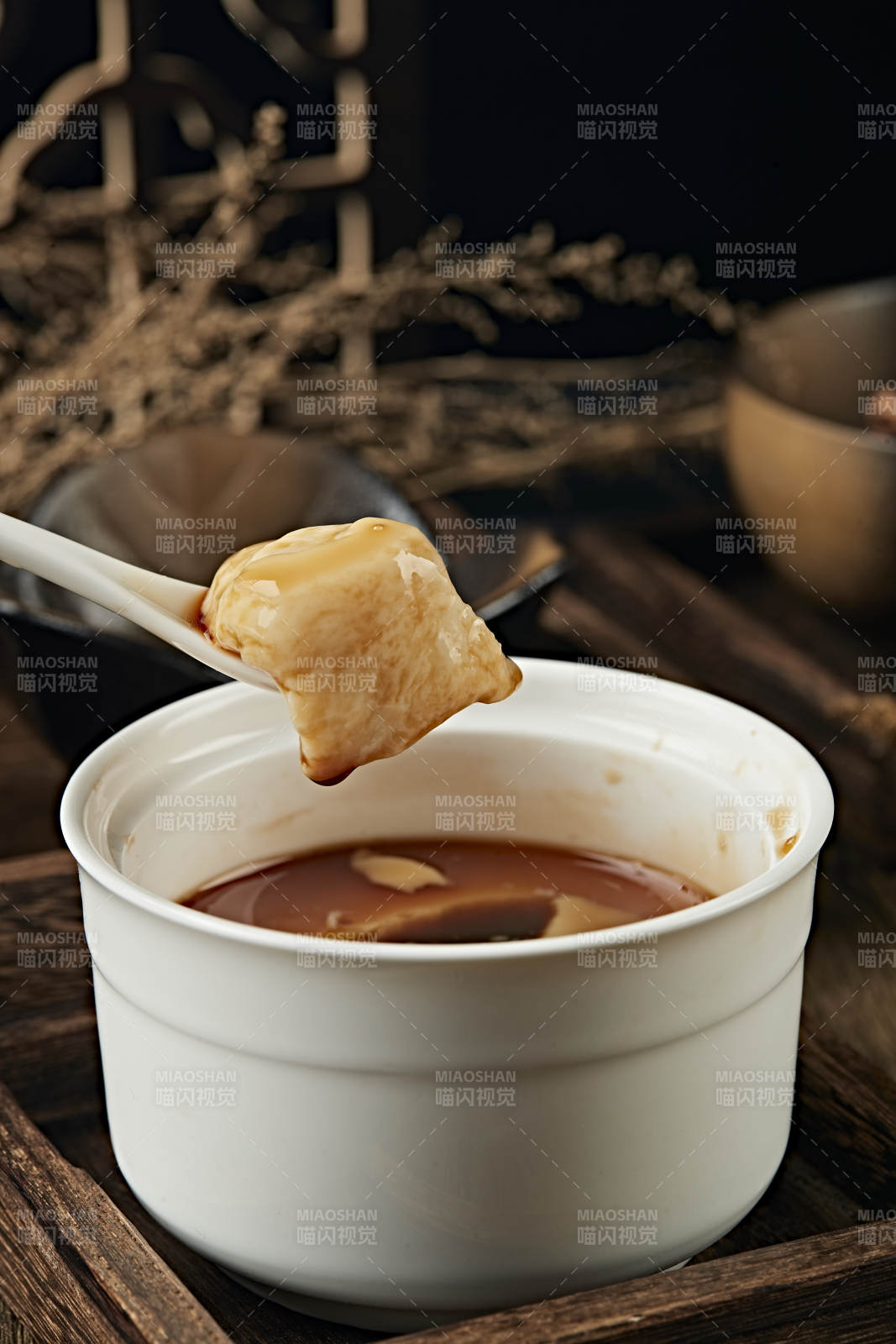 红糖重庆软糯豆花图片