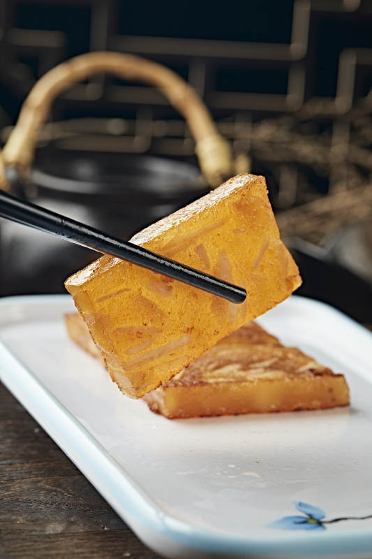 港式茶餐马蹄糕萝卜糕图片