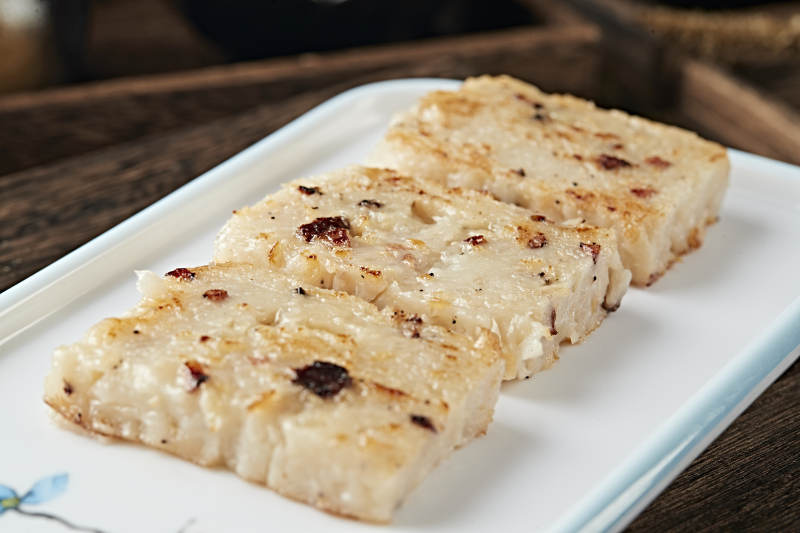 港式茶餐马蹄糕萝卜糕图片