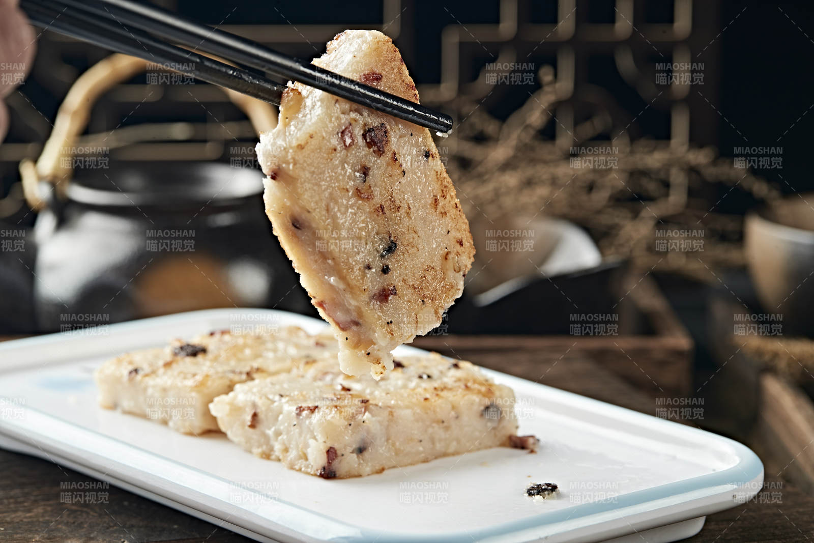 港式茶餐马蹄糕萝卜糕图片