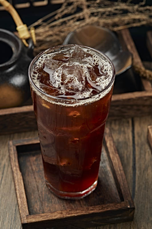 冰爽饮料冰红茶图片