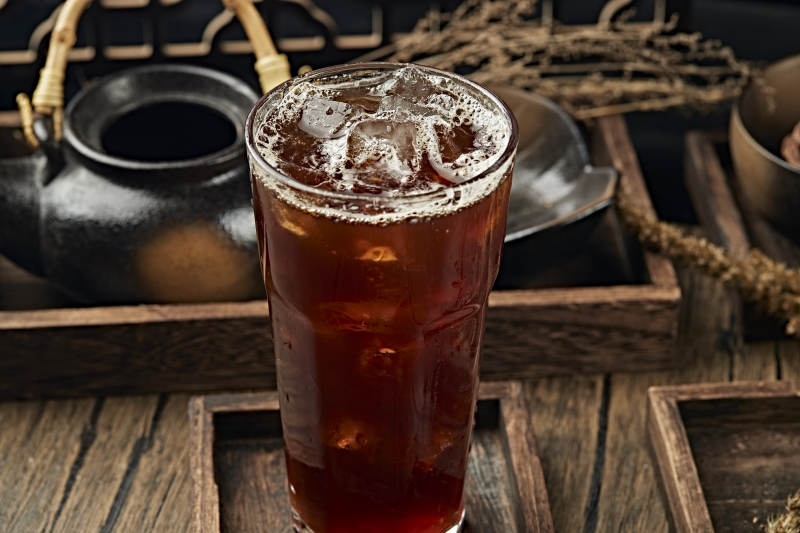 冰爽饮料冰红茶图片