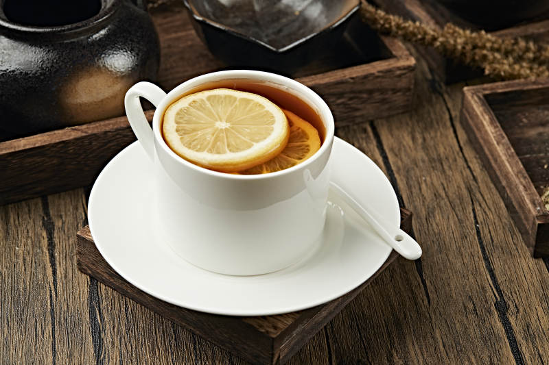 港式柠檬红茶图片