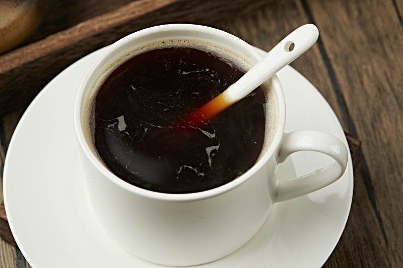 手磨美式黑咖啡图片