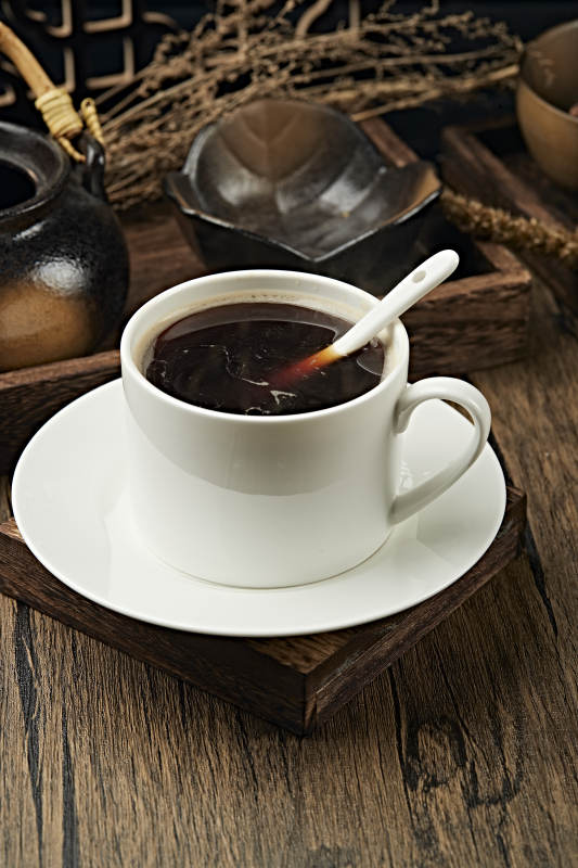 手磨美式黑咖啡图片