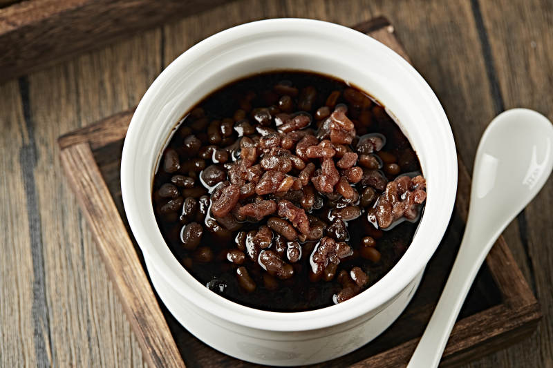 港式茶餐红豆双皮奶图片