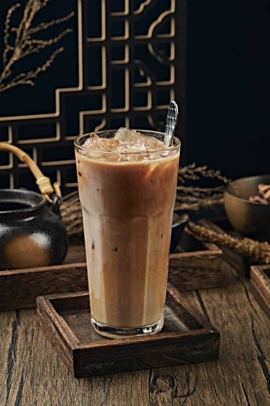 冰爽饮料冰奶茶冰咖啡图片