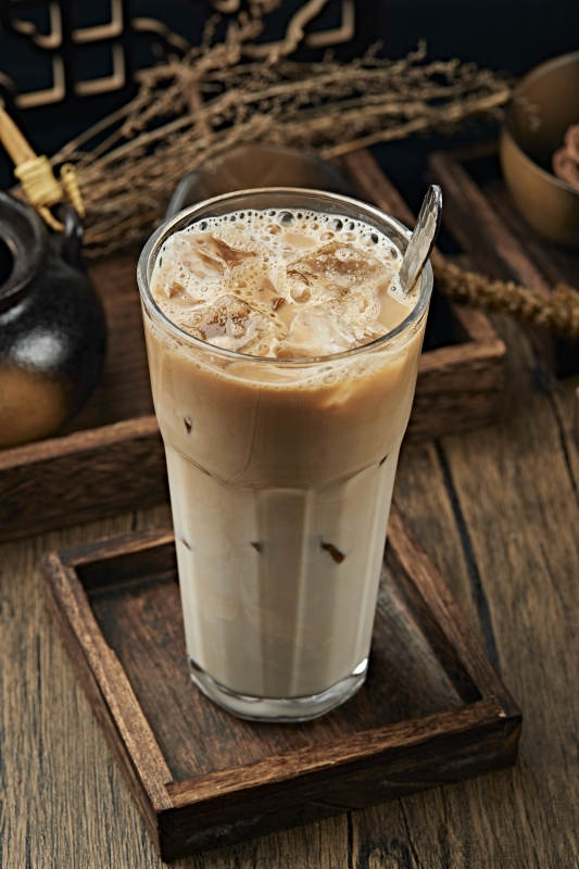 冰爽饮料冰奶茶冰咖啡图片