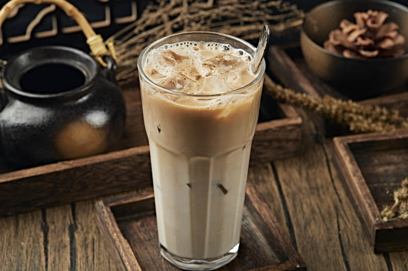 冰爽饮料冰奶茶冰咖啡图片