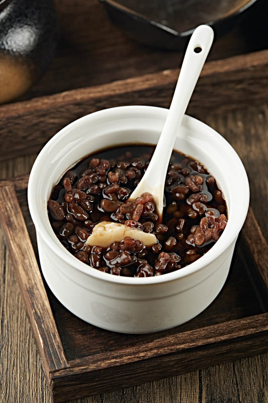 港式茶餐红豆双皮奶图片