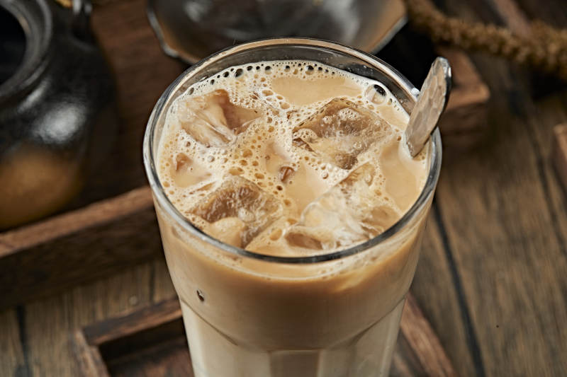 冰爽饮料冰奶茶冰咖啡图片