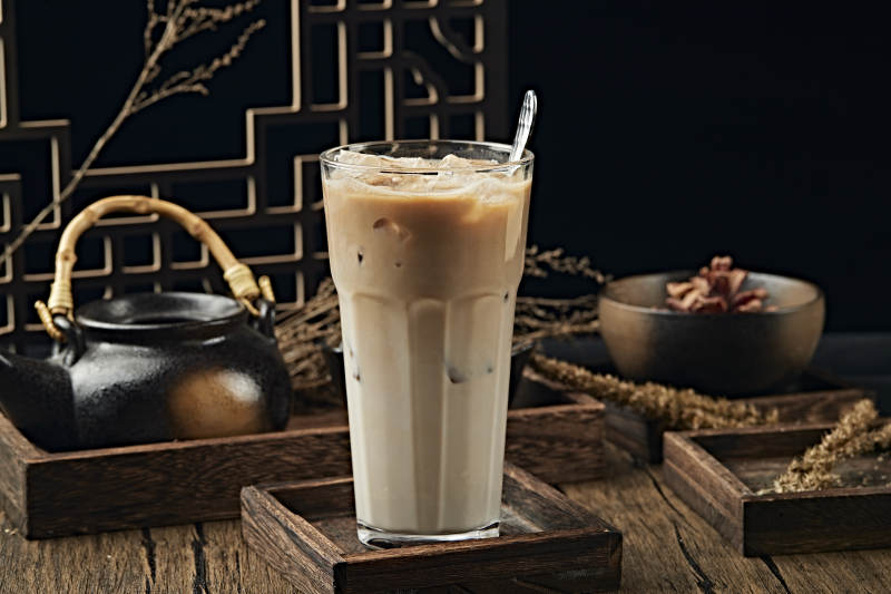 冰爽饮料冰奶茶冰咖啡图片